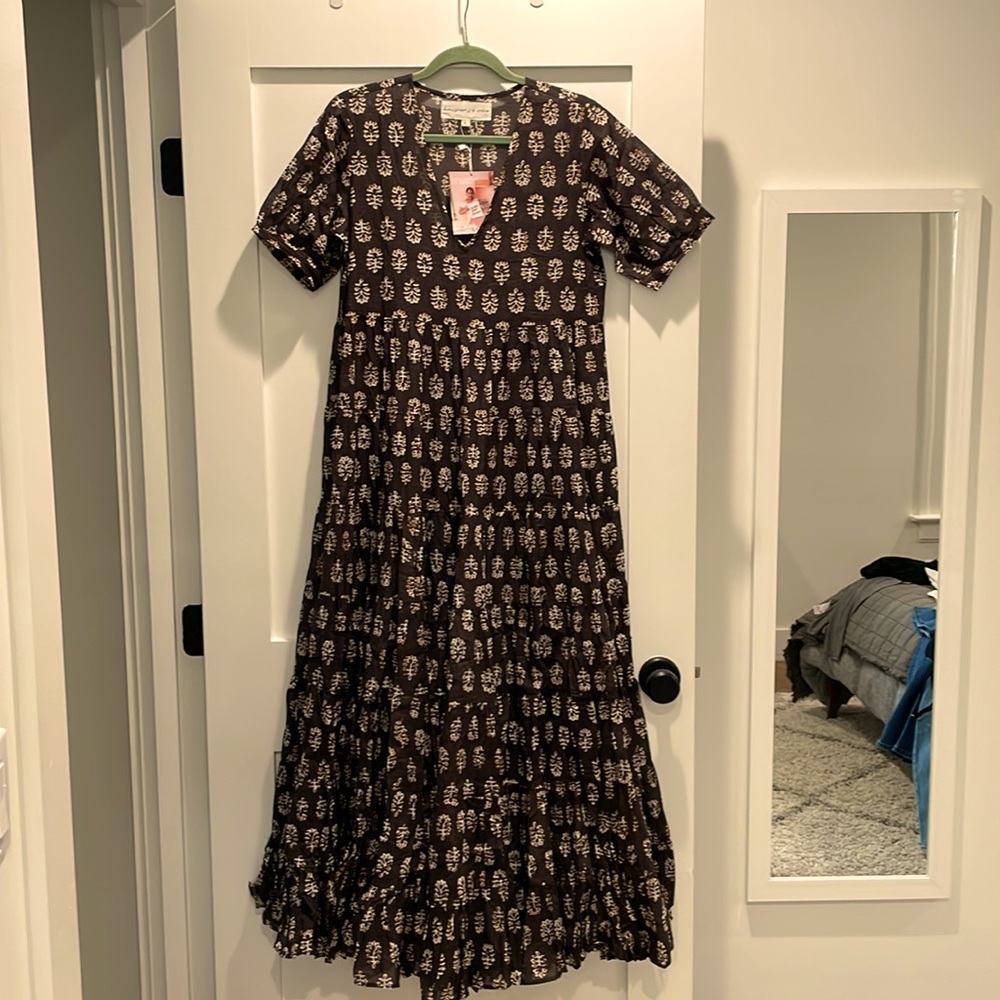 Daughter’s of India | Chaaya Maxi Dress ~ Eggplant | size small